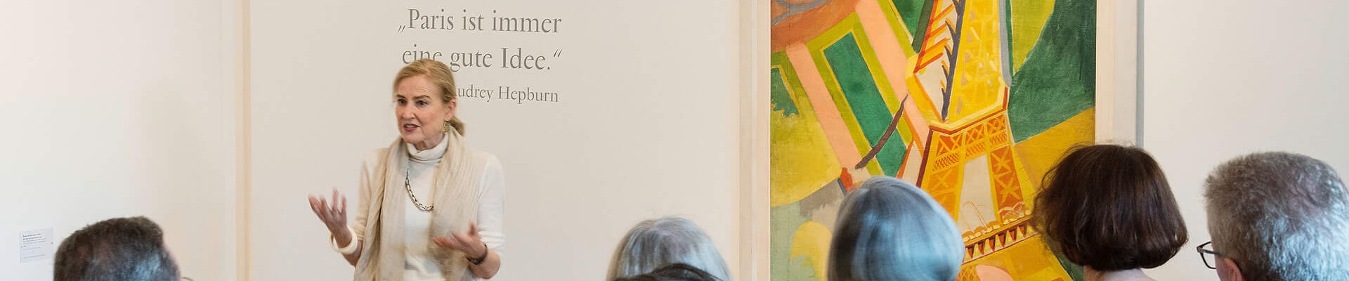Höhepunkt im Ausstellungsreigen 2019: Kunst aus Paris
zu Gast in der Kunsthalle Würth, wie hier Robert Delaunays „Eiffelturm“.
Rund 200 Meisterwerke „Von Henri Matisse bis Louise Bourgeois“
begeisterten über 142.000 Kunstinteressierte.

